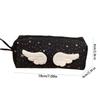 Y2k Wings Star Dots Pencil Case Desktop Storage Pencil Pouch Korean Style Pen Bag  School