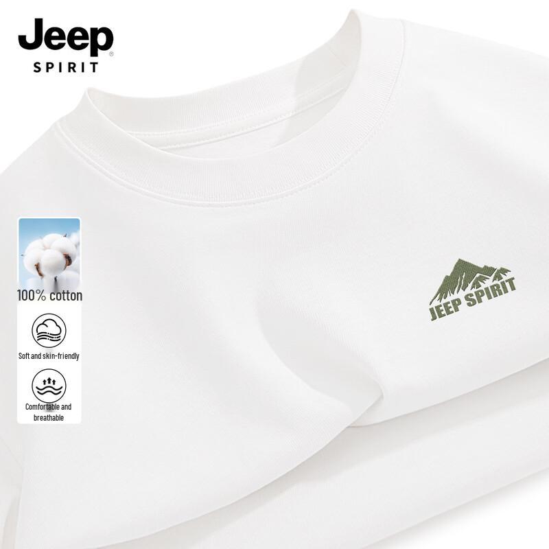 

Мужская хлопковая футболка с длинным рукавом JEEP SPIRIT L
