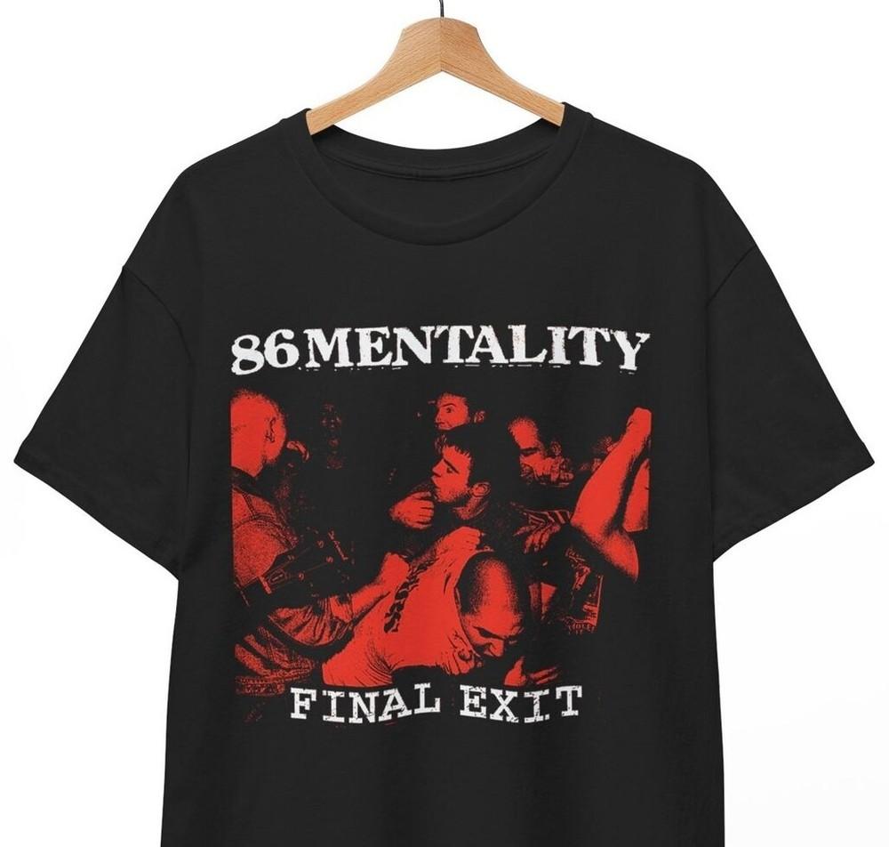 86 Mentality T Shirt, Punk T-shirt, hardcore Unisex T-Shirt Unisex T-Shirt M