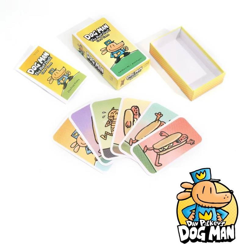 Dog Man Detective Dog Fun Party Game Card Deck For Interactive Family Entertainment