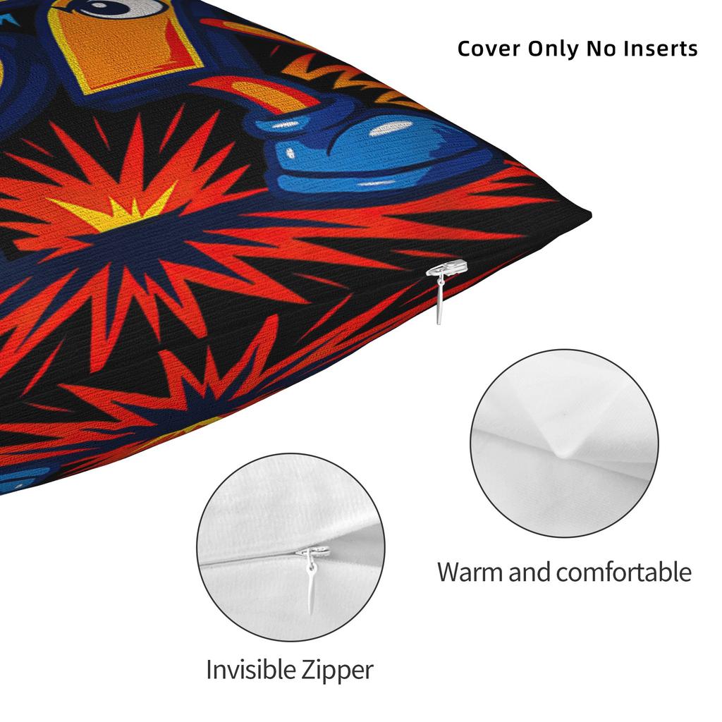 Funny 67 Six Seven Italian Brainrot 6 7 Meme Pillow Case  Design Pillow Cover Retro Trendy Pillowcases For Living Room Sofa