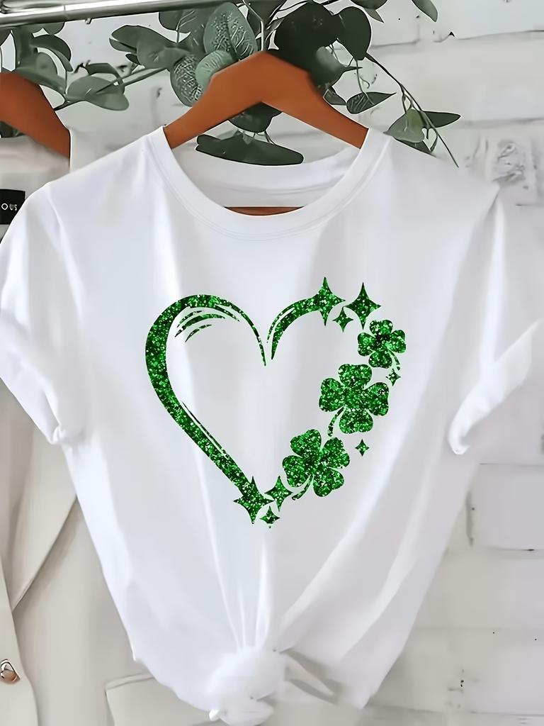 Soft T Shirt Women Heart Lip Graphic Tee Casual Short Sleeve O-neck Summer Tshirt Plus Size Streetwear Daily Basic Tops T Shirts
