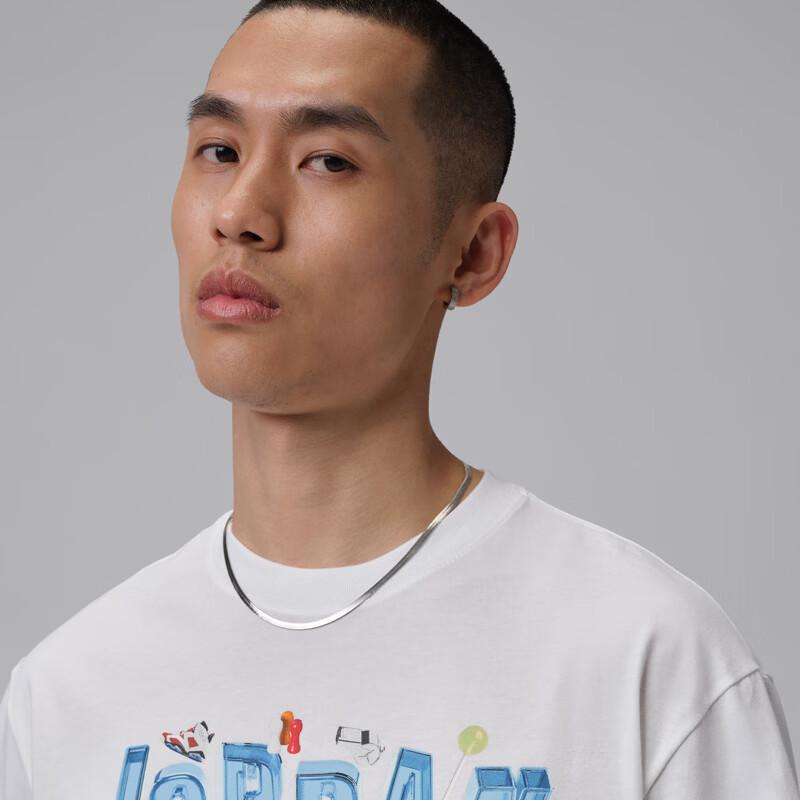 Nike Men's Cartoon Print Short-Sleeve Knit T-Shirt IR6306