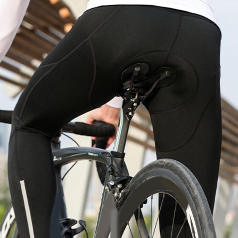 Cycling Bib Pants Men's Bike Pants Cycling Clothing Cold Weather Biking Apparels for Winter Warmth
