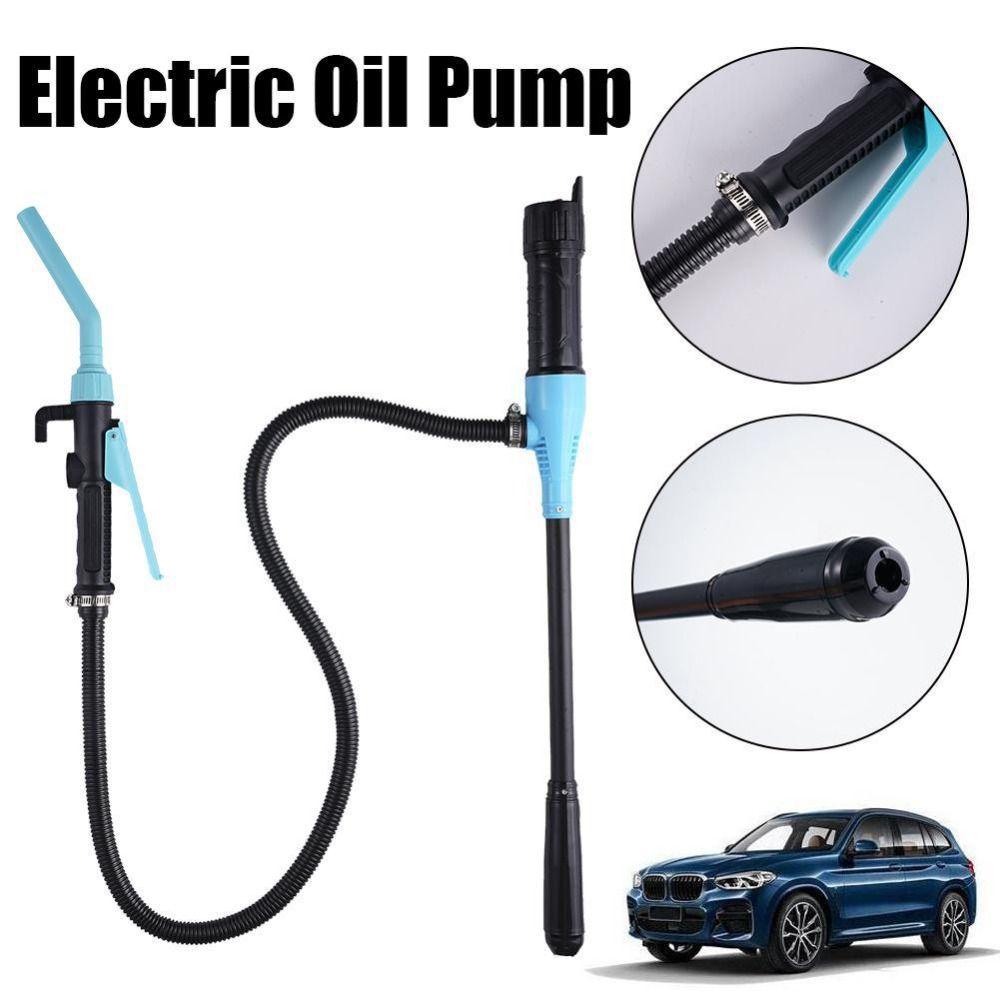 Battery-Powered Fuel Transfer Pump Corrosion-proof Liquid Siphon Pump Electric Oil Pump Car Use