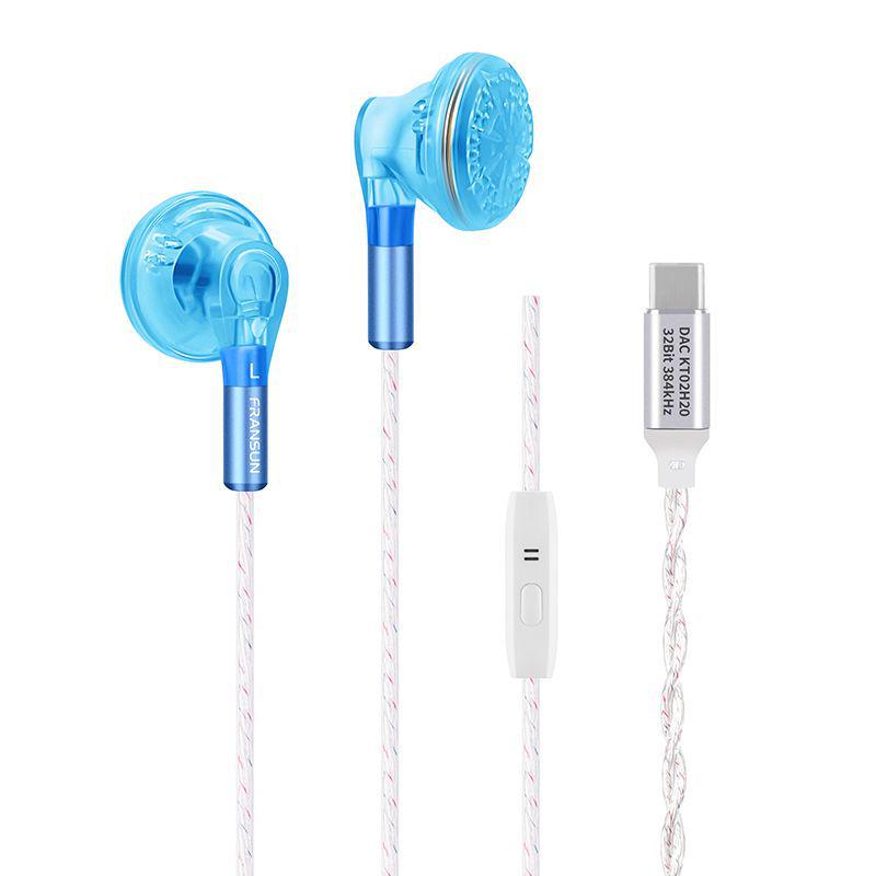 Third Generation HiFi Wired Type-C Headphones with Microphone