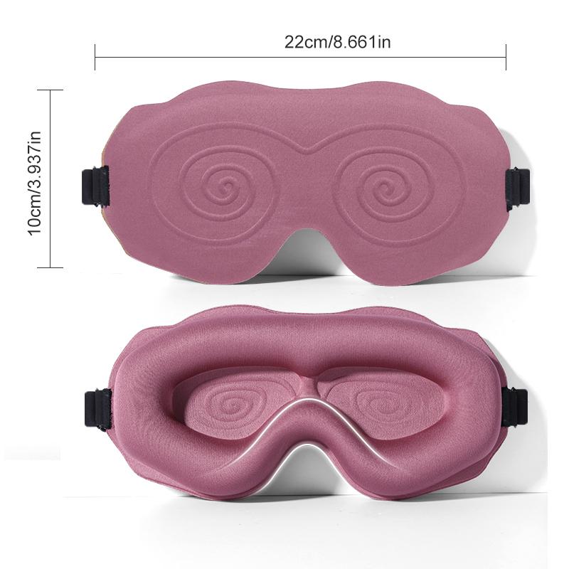 3D Sleeping Mask Block Out Light Soft Padded Sleep Mask for Eyes Slaapmasker Eye Shade Blindfold Sleeping Aid Face Mask Eyepatch