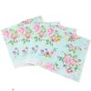 20 PCS/Bag Printed Paper Towels Light Luxury Style Floral Napkins Birthday Party Holiday Daily Necessities Square Tissue Paper
