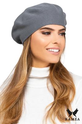 Nashville Women' Double Viscose Beret Graphite Color