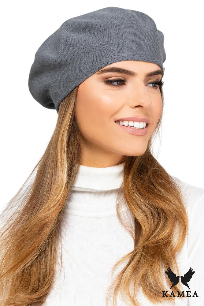 Nashville Women' Double Viscose Beret Graphite Color