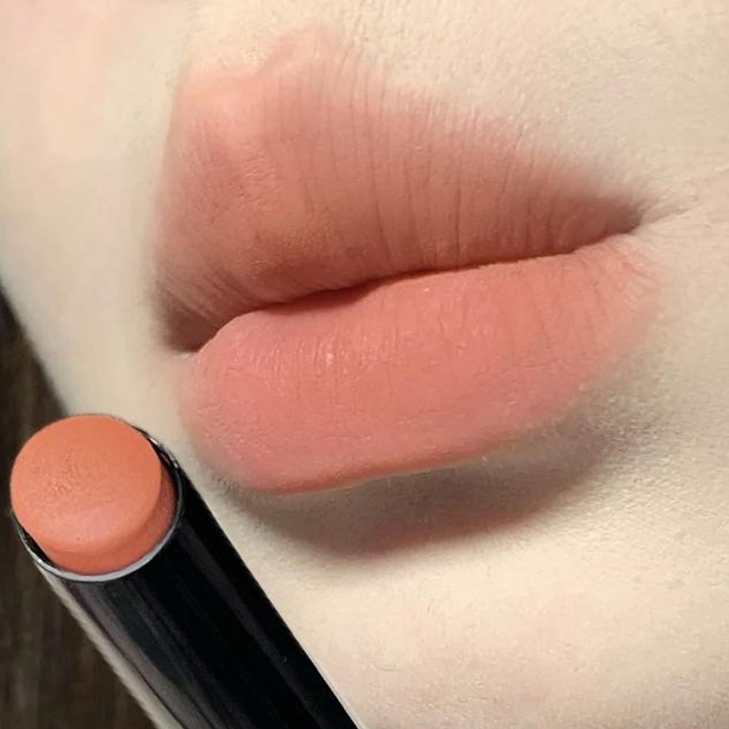 HERORANGE Velvet Matte Lipsticks Nude Apricot Matte Lip Gloss Tint Waterproof Lasting Sexy Smoky Purple Lipstick Makeup