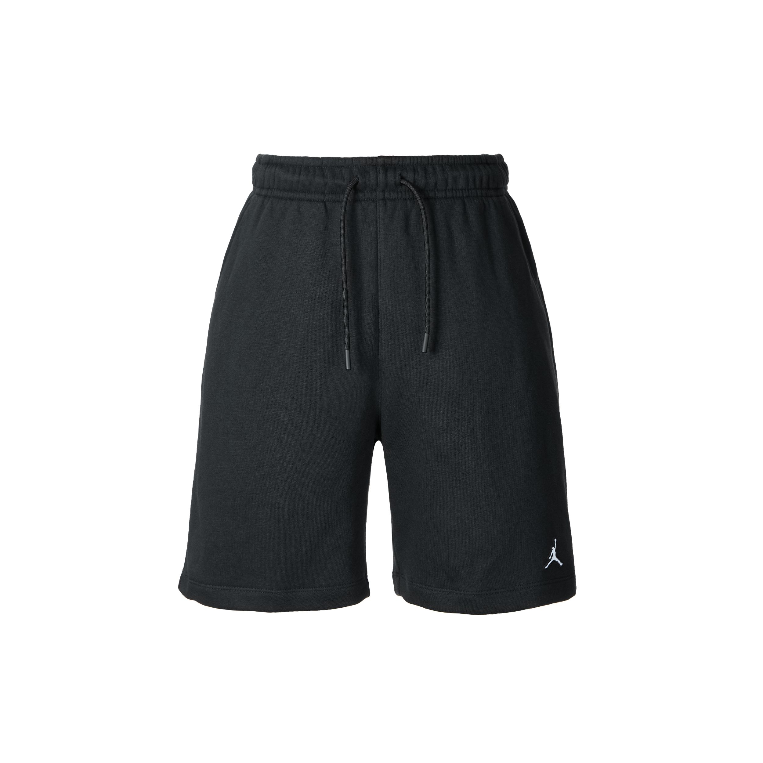 Jordan Men's Black Logo Solid Drawstring Track Shorts Bottoms Dq7471-010 Cm