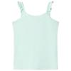 Débardeur pour enfants menthe clair 5 dimensions disponibles
