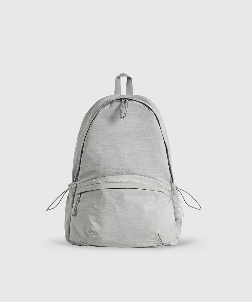 Mathematik Ian W40 Simple Backpack Lightweight Nylon Daily Bag Backpack Cloud Gray