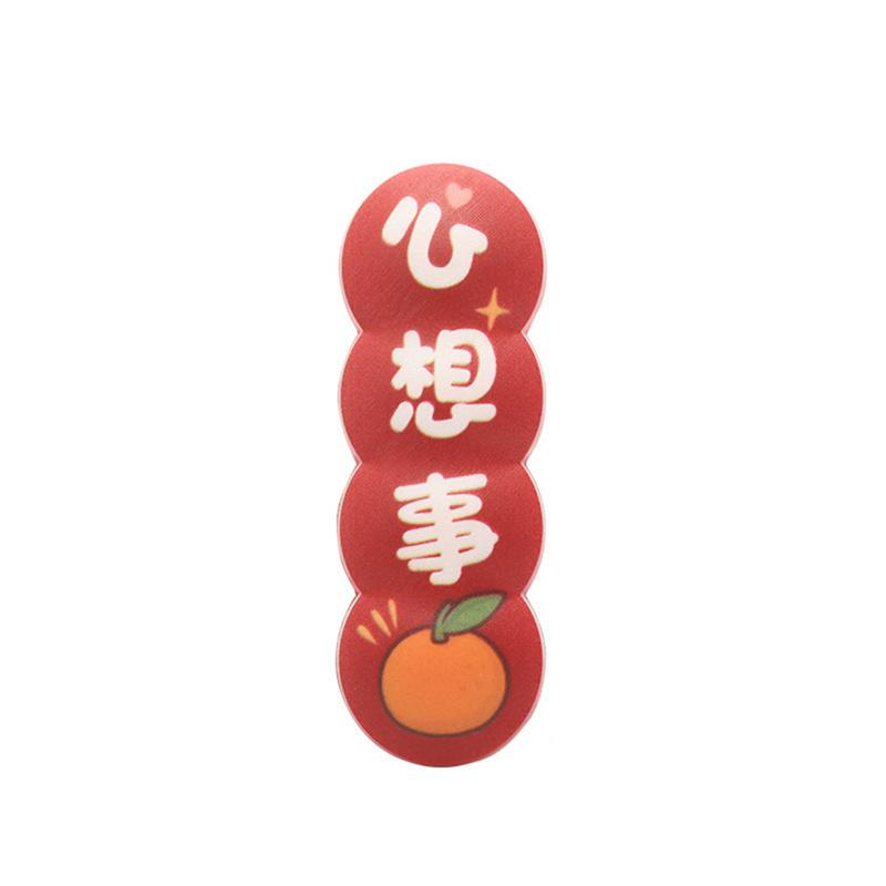 Cartoon PVC Refrigerator Magnetic Sticker Home Festive Decoration Photo Message Holder Kitchen Fridge Sticker