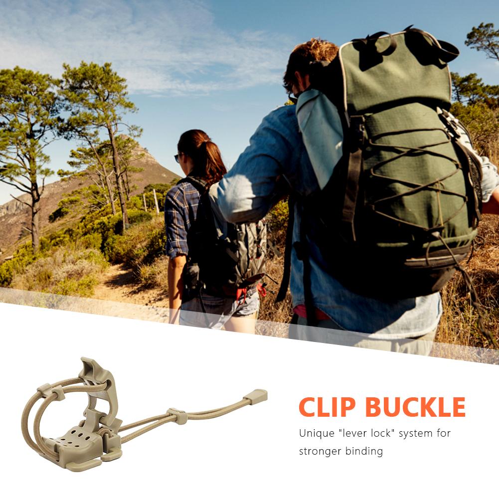 MOLLE Gear Organizer Fastener Portable Multifunction Hanging Buckle Kettles Clamp Outdoor Backpack Vest Accessories