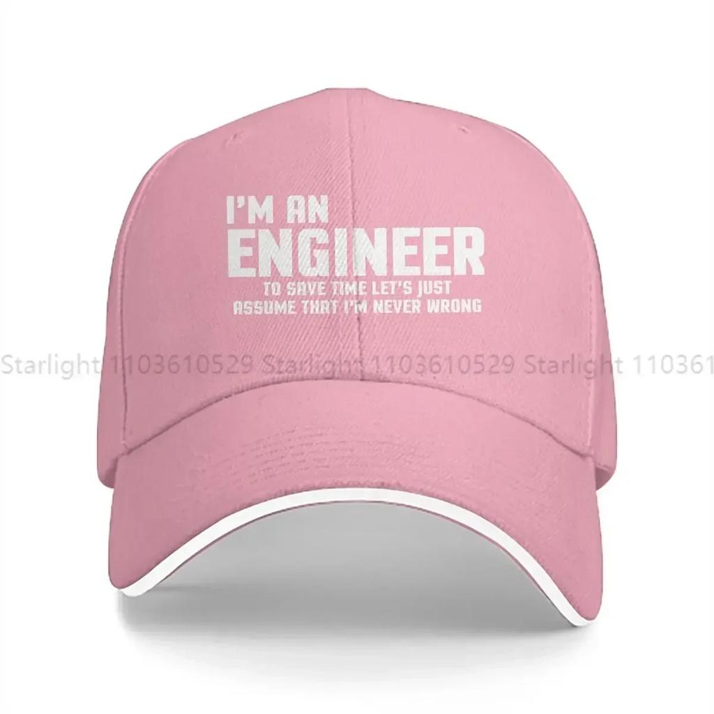 Pure Color Dad Hats Im An Quote Mens Hat Sun Visor Baseball Caps Engineer Peaked Cap