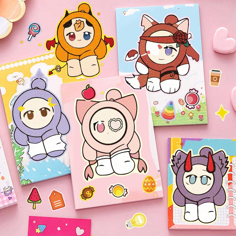 Hot-Selling Laser Egg Dress-Up Stickers for Children (Ages 3-6) - Early Learning DIY Rhythm Box for Little Princesses