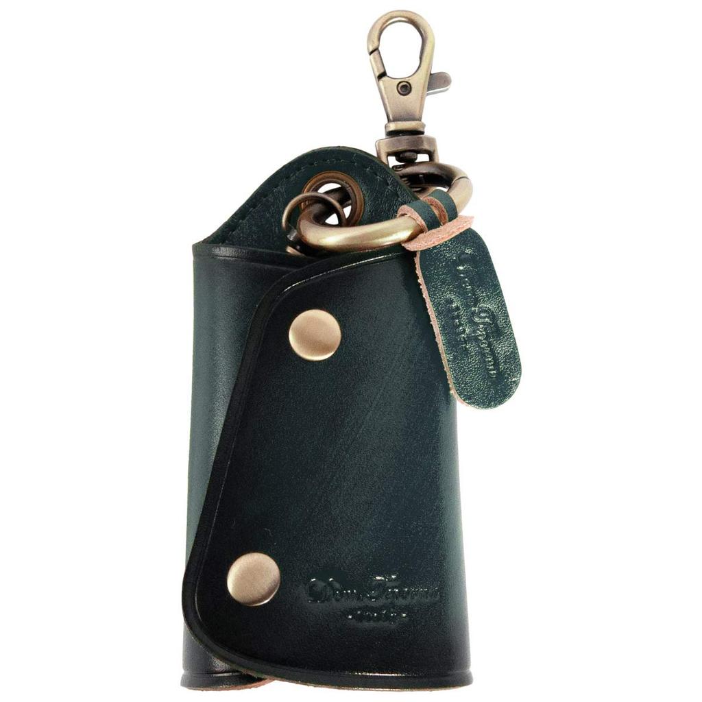 DomTeporna Italy Genuine Leather Smart Key Gradient Cowhide Italian Leather Key Key Leather Key Navy Case, Men's, Leather, Holder, Charm, Accessories,