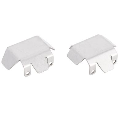 2PCS Front Rear Axle Protective Guard Plate Set Fit for VS4 10 RC Crawler 1Celsius10 Alloy RC Differential Skid Plate