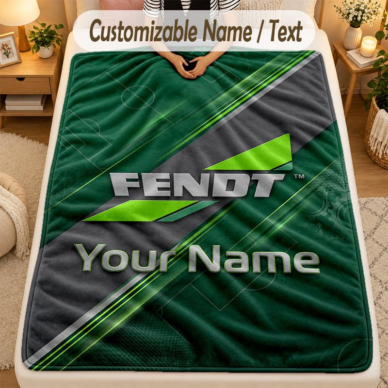 Coperta di FlanellaFendt Nome Personalizzato Testo Personalizzato Morbida Calda Coperta da Divano Decorazione per la Casa Regalo