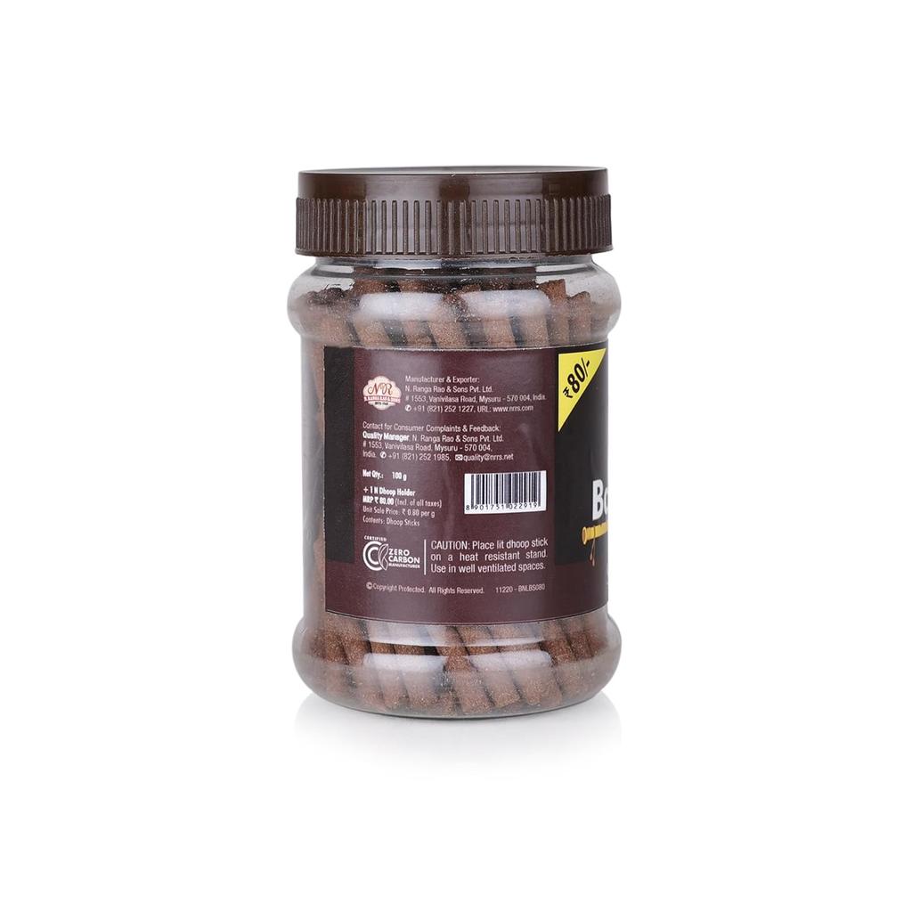 Cycle Pure Bansuri Bambooless Dhoop Sticks Loban Fragrance 100g Pack of 4 for Pooja Meditation