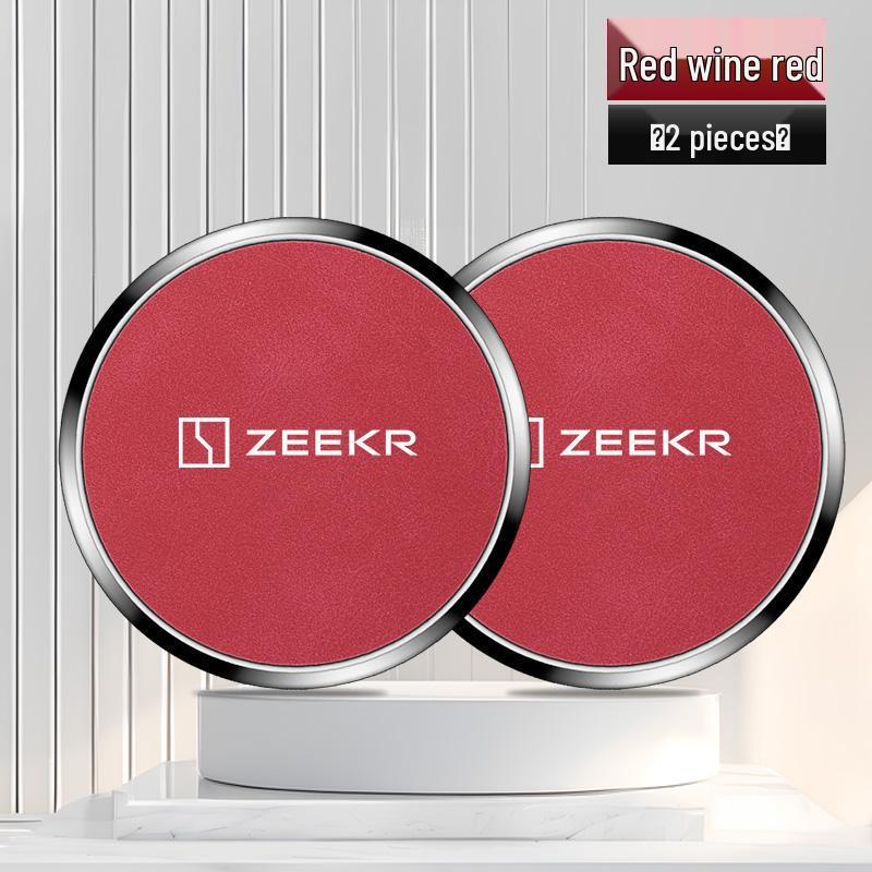 Zeekr 001 FR Car Cup Holder Coaster & Door Slot Storage Pad for 23-26 Models