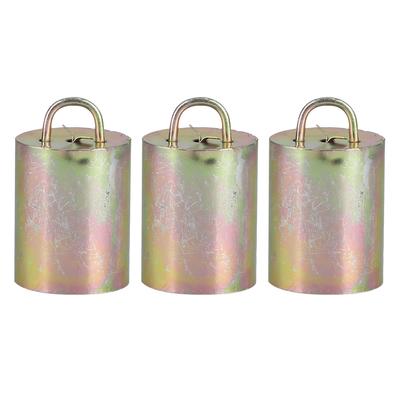 3Pcs Alloy Livestock Bell Thickened Anti Lost Sheep Bell for Cow Outdoor Stock Farm