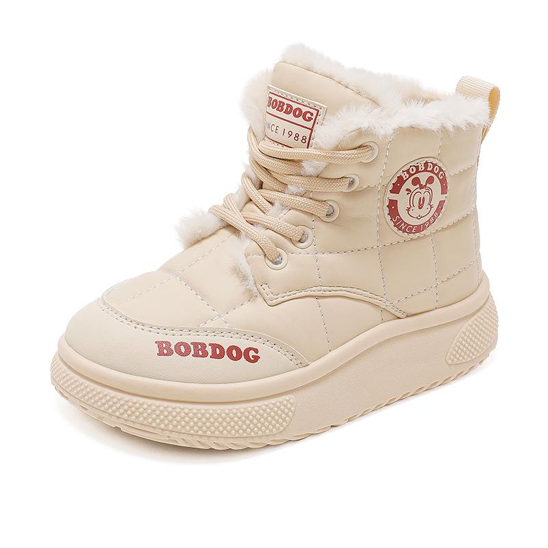 Babudou Wasserdichte Schneestiefel für Kinder - Winterstiefel mit Samtfutter für Jungen & Mädchen, 2025 Edition.