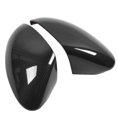 Car Side Rearview Mirror Housing Cap Carbon Fiber Style Fits for Alfa Romeo Stelvio 1720