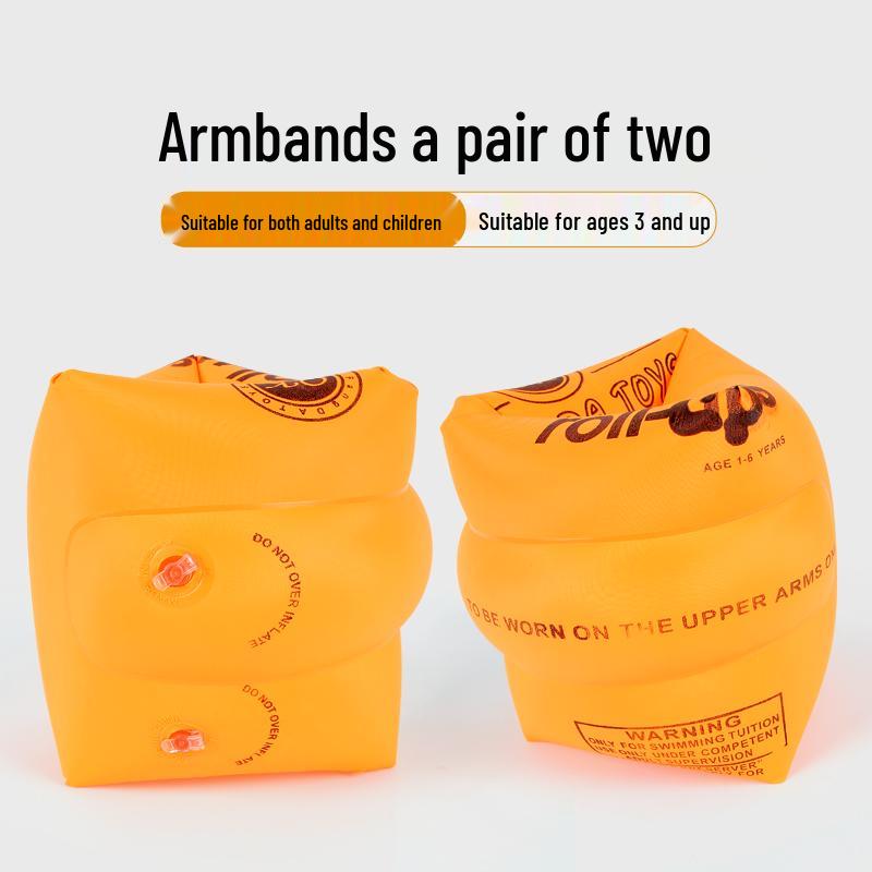 YouYou Double Air Chamber Swim Armbands for Adults & Kids - Universal Float Sleeves, Professional Auxiliary Water Gear.