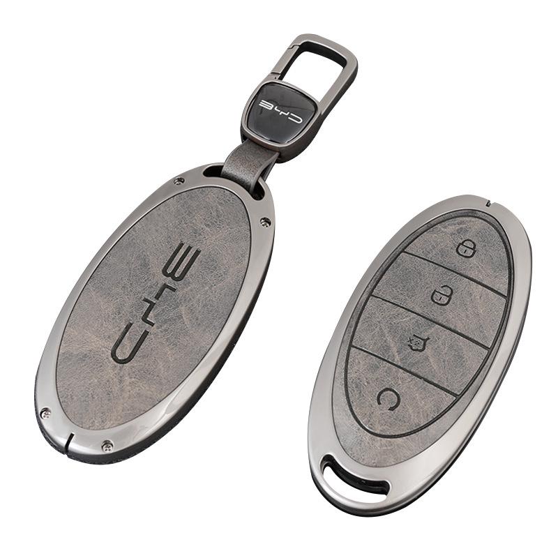 BYD Yangwang U8/U9 Premium Metallschlüsselhülle mit Schnalle