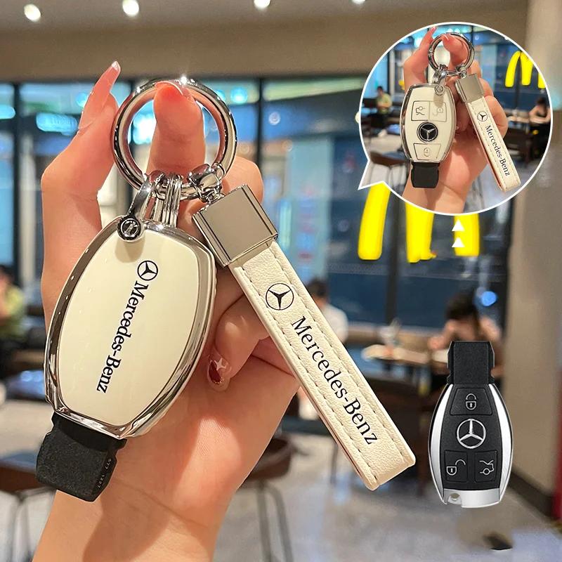 Car Remote Key Case Shell Auto Accessories For Mercedes Benz A B C E S Class W206 W204 W212 W213 W176 GLC CLA AMG W177 W223 S350