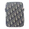 Dior  2ESBC265YSE-H05E Shoulder Bag Navy/beige canvas/leather Women