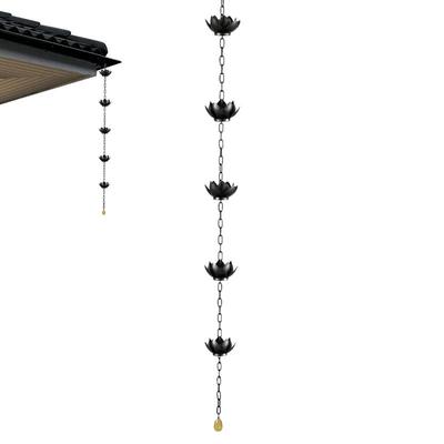 Rain Chains For Gutters Decorative Outdoor Gutter Rain Drum Functional And Decorative Replacement Gutter Rainwater Diverter