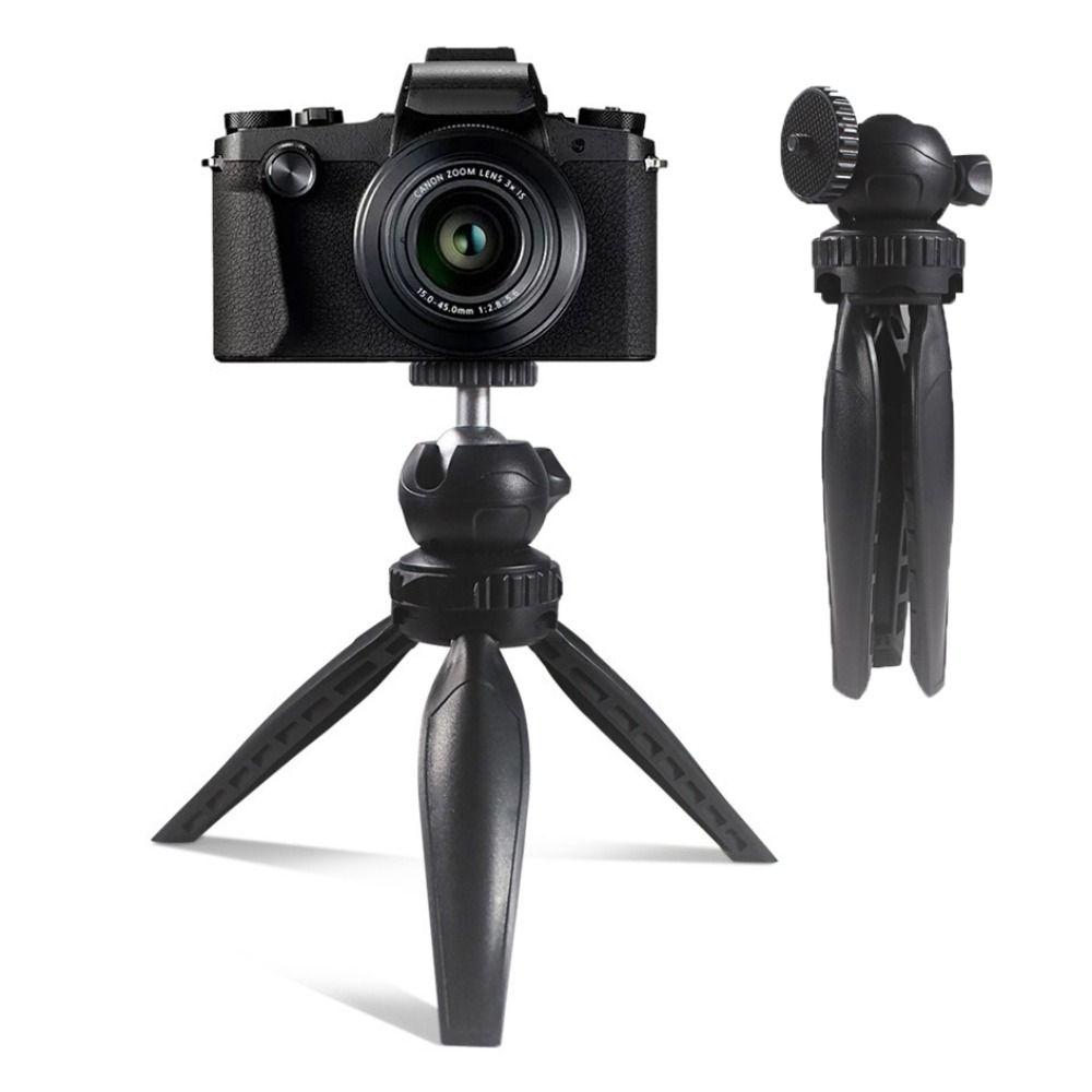 Black Camera Holder Adjustable Mobile Phone Supports Stable Projector Mini Tripod  Projector