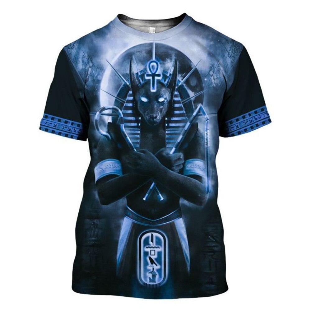 Tricou Egiptul Antic Zeițe Zeițe Faraon Bărbați Tricouri 3D Imprimare mânecă scurtă Tricouri de gimnastică Pulovere unisex