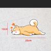 Reflective Husky Cartoon Dog Car & Motorcycle Scratch Cover Sticker