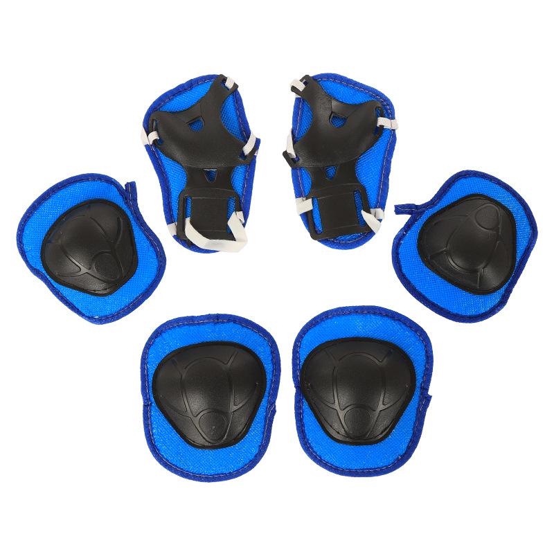 Children's Protective Gear Set for Roller Skating Skateboard Cycling Go Karts Outdoor Sports Gear for Kids 7-Piece Set on Sale