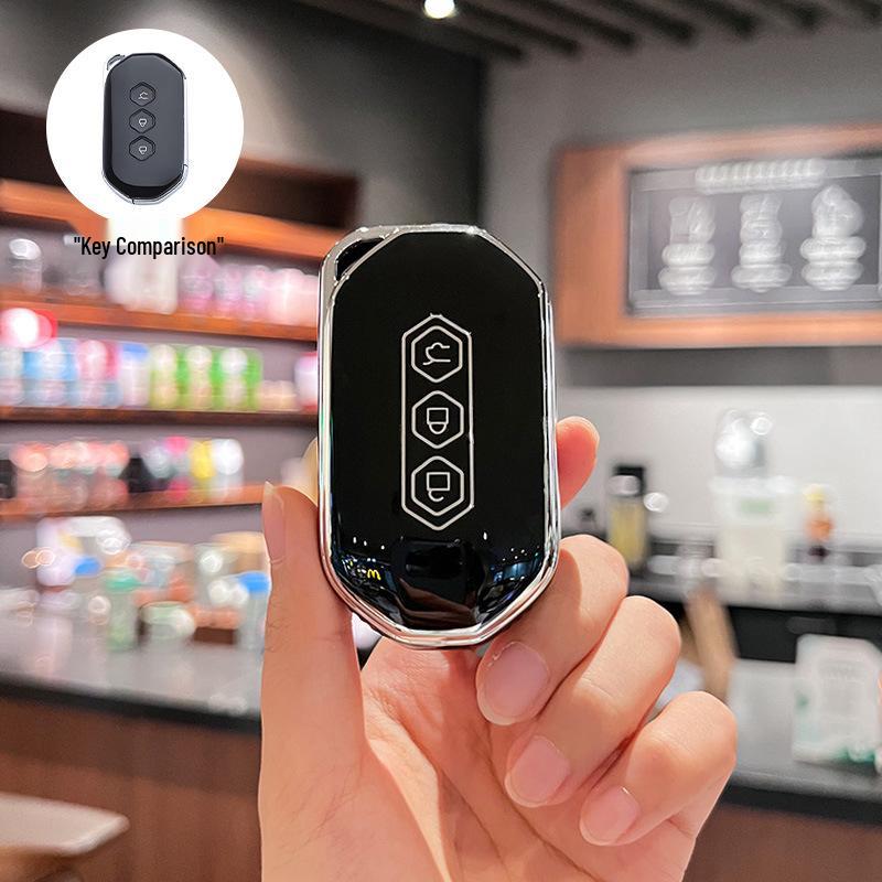 Herren Auto Schlüsselhülle für Wuling E5 Starlight, 730 Star Chaser und Star Cloud Jiachen Kaijie Modelle