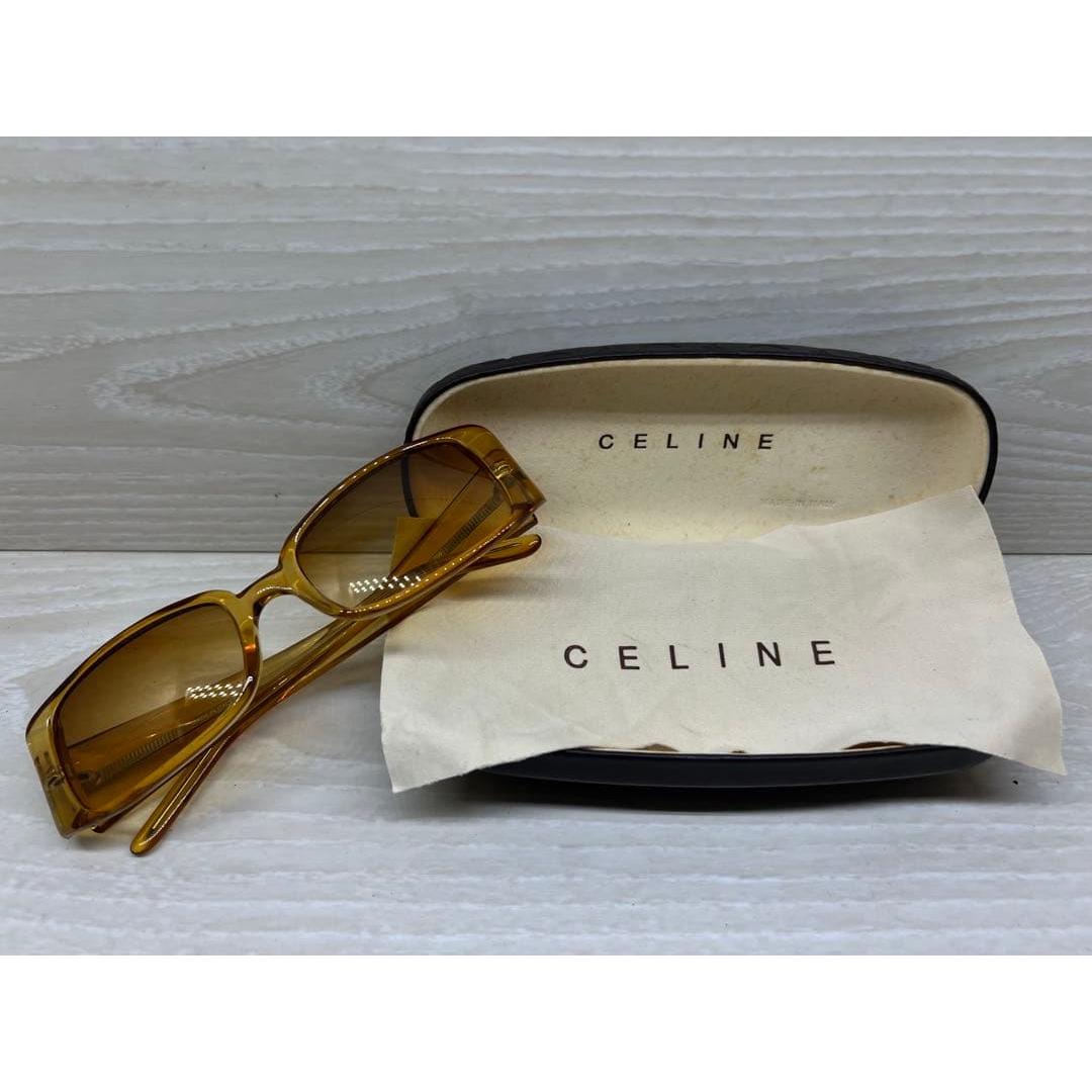 Used CELINE sunglasses case with cloth