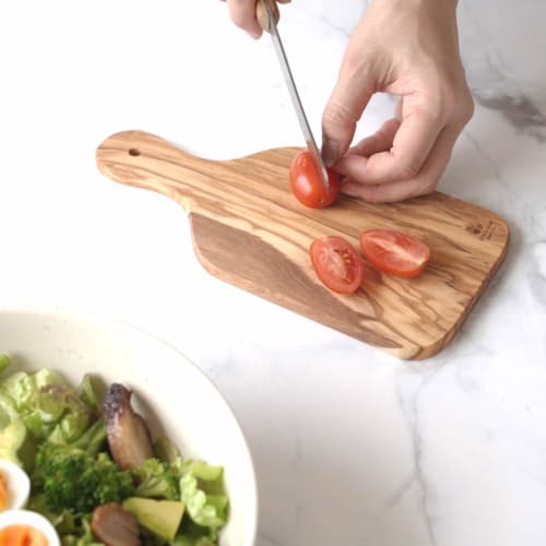 Altereno Cutting Board, Wooden, Olive, Made in Italy (Small) SS