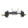 Aluminum Front Rear Portal Axle Complete Set+Brass Knuckle Cover For FMS FCX24 Power Wagon K5 FCX18 LC80 RC Crawler Upgrade Part