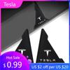 Car Sticker 2025 New Tesla 2pcs Car Door Corner Protection Sticker Anti-Collision Protector For Tesla model 3 model X Y style MO