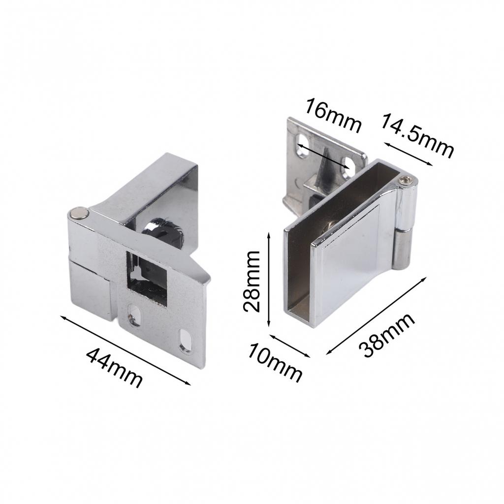 6-8mm Glass Compatible Glass Cabinet Hinge Glass Door Hinge