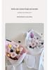 Korean Polka Dot Floral Gift Wrapping Paper - DIY Exquisite Bouquet Paper