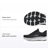 Go Series Comfortable Versatile Durable Low-Top Casual Running Shoes Women Sneakers Black White 128636-BKW
