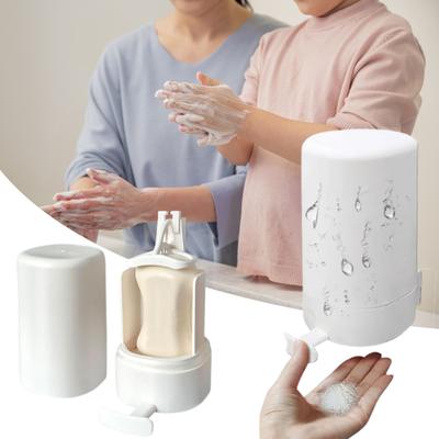 Sabun Makinesi Duvara Monte Tutucu 3 Katlı Toz Ayarlanabilir Su Geçirmez Sabun Kabı Banyo Mutfak