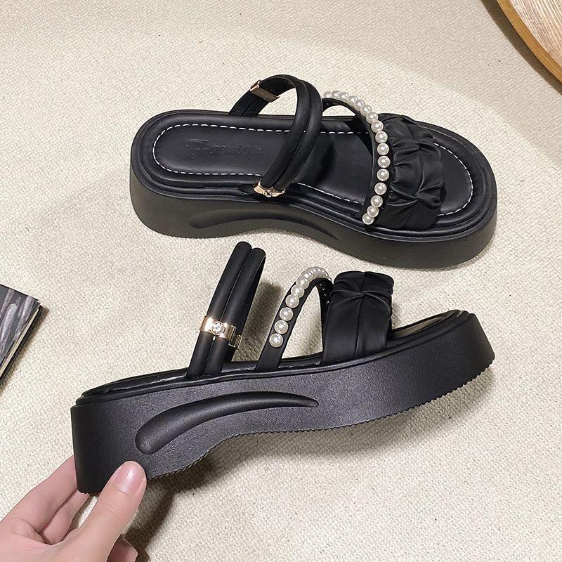 Two Platform Sandals Wear Two-in-one Sandals Women's Summer New Height-increasing Women's Shoes