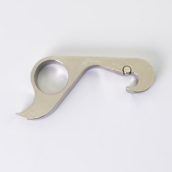 2Pcs Bottle Opener Can Pull Tab Pry Magnetic Refrigerator Magnet Portable One-Handed Operation Bottle Opener